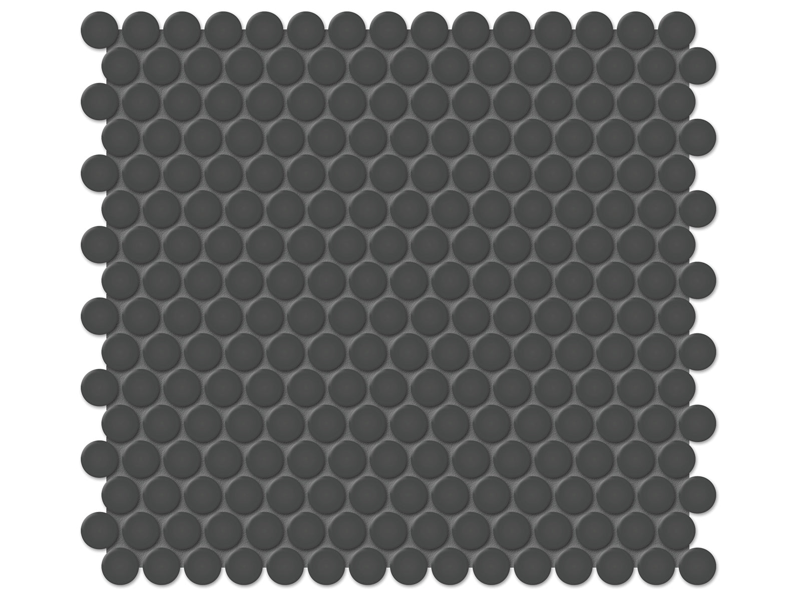Céramique mosaïque Soho Retro Black Mat 11" x 12"