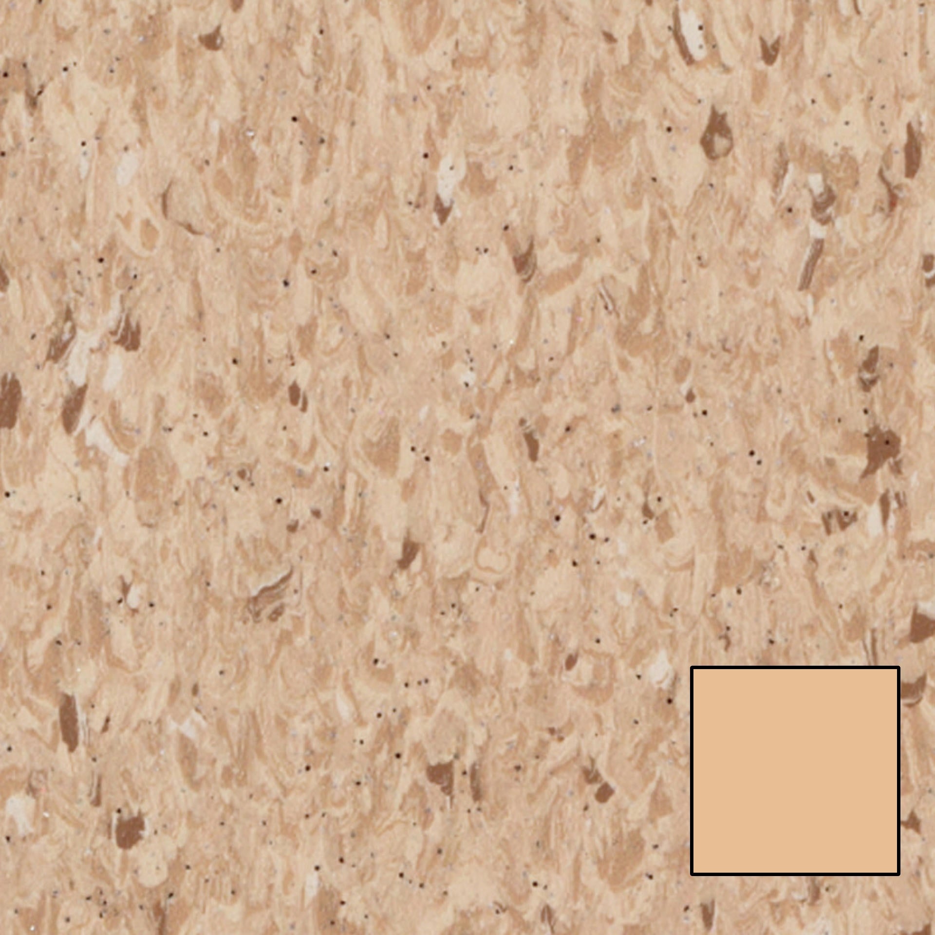 Tarkett - Rouleau de vinyle homogène Granit Safe.T #0692 Acorn 6-1/2' x 2 mm (vendu en vg²)