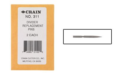 Crain - Aiguilles de rechange pour no. 310 (paquet de 2)