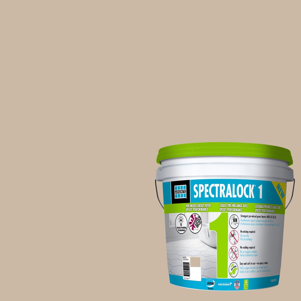 Laticrete - Spectralock One Coulis pré-mélangé #40 Latte 1 gal