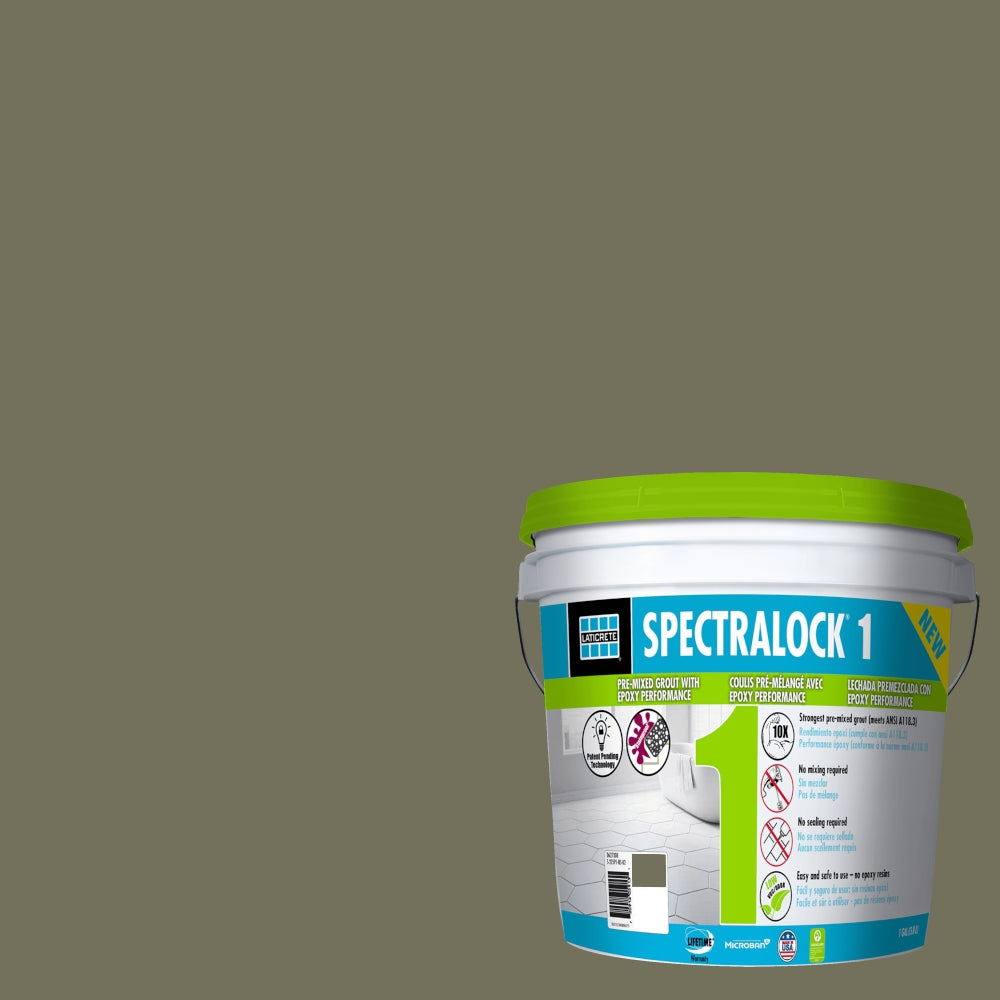 Laticrete - Spectralock One Coulis pré-mélangé #67 Autumn Green 1 gal