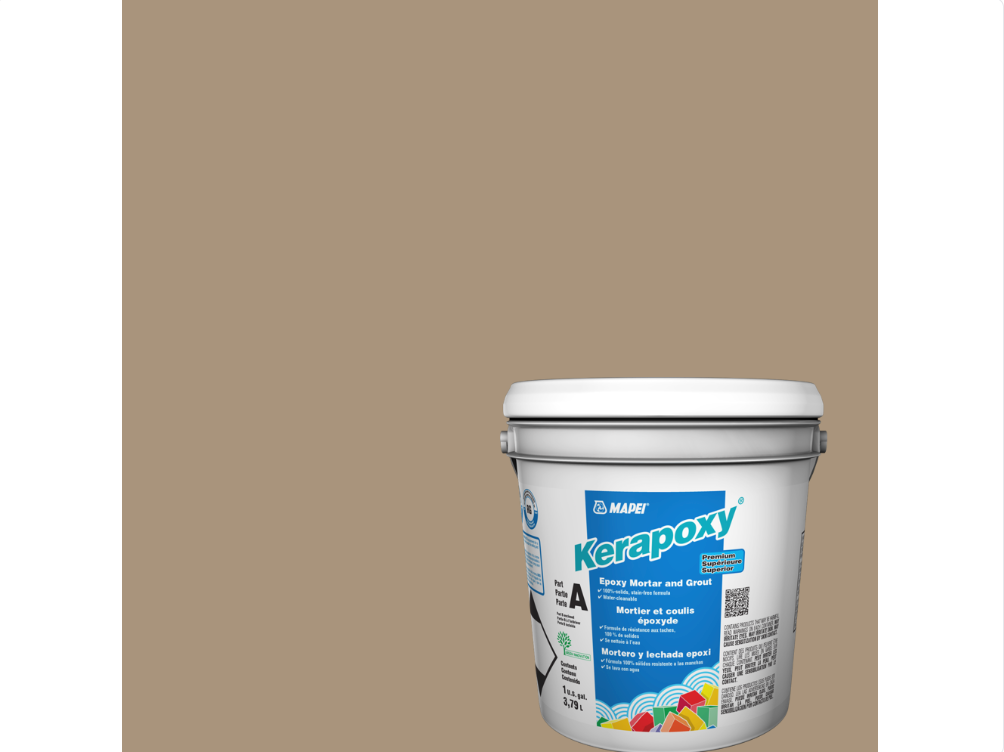 Kerapoxy #5005 Chamois 3.79 L - Mapei Kit Coulis époxy premium ||3405018