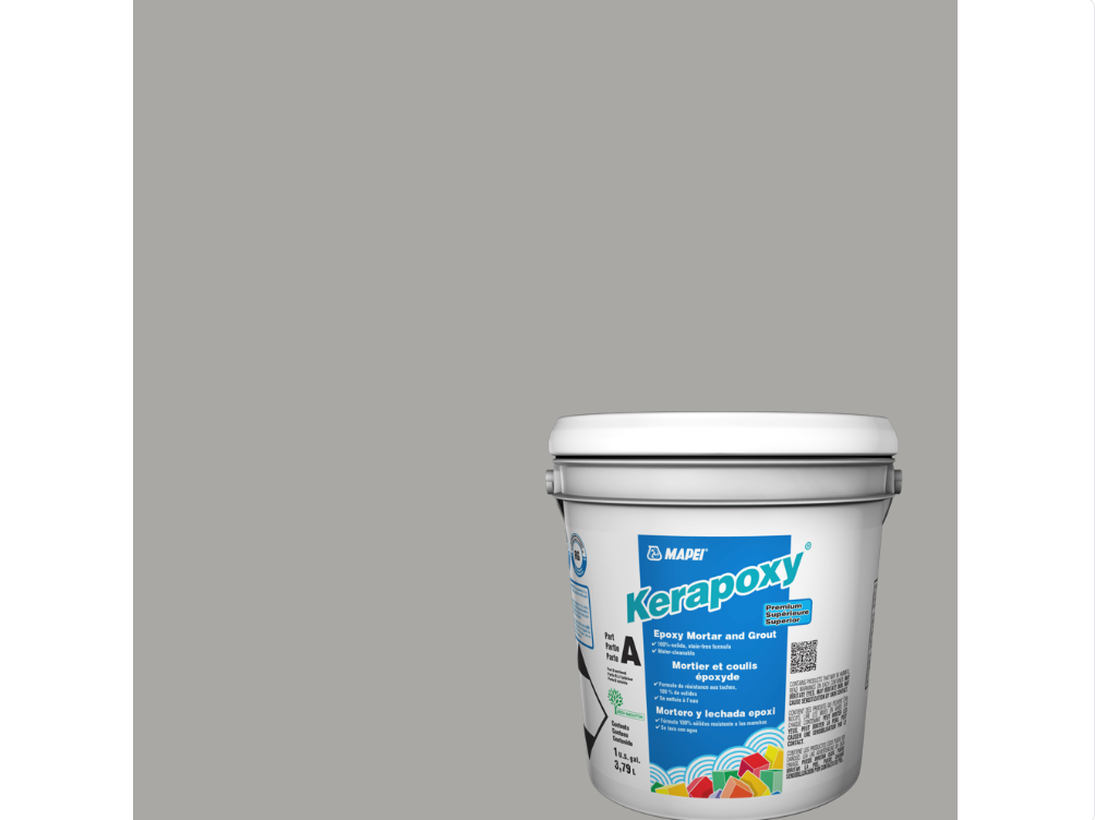 Kerapoxy #5027 Silver 3.79 L - Mapei Premium Epoxy Grout Kit ||3427018