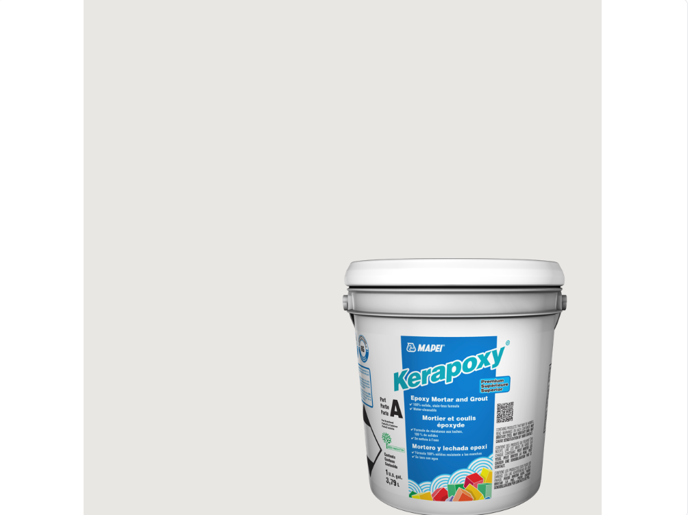 Kerapoxy #5038 Avalanche 3.79 L - Mapei Premium Epoxy Grout Kit ||3438018