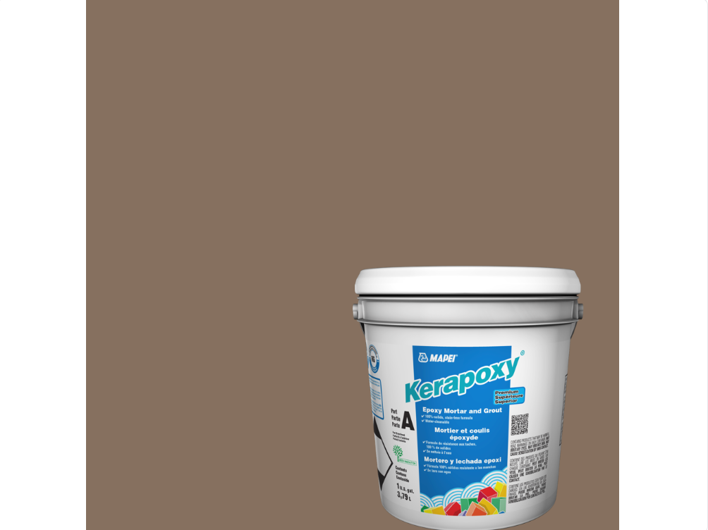 Kerapoxy #5042 Moka 3.79 L - Mapei Kit Coulis époxy premium ||3442018