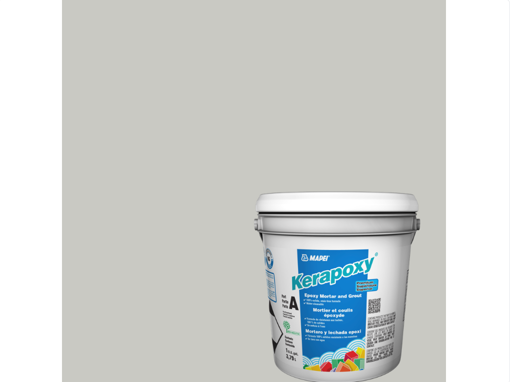 Kerapoxy #5093 Gris Chaud 3.79 L - Mapei Kit Coulis époxy premium ||3493018