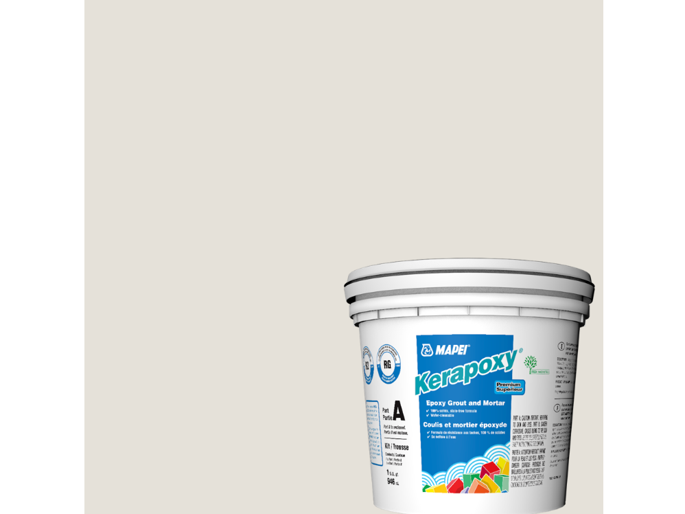 Kerapoxy #5220 Coquille d'oeuf 946 ml - Mapei Kit Coulis époxy premium ||350001821