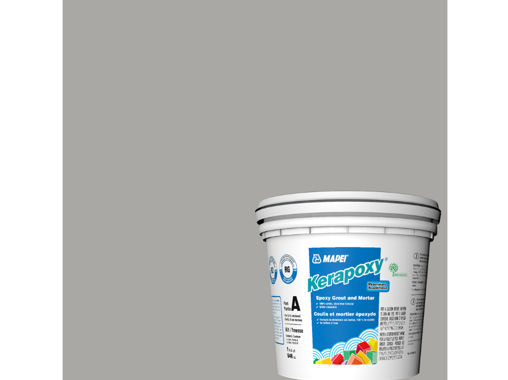 Kerapoxy #5027 Argent 946 ml - Mapei Kit Coulis époxy premium ||352701821