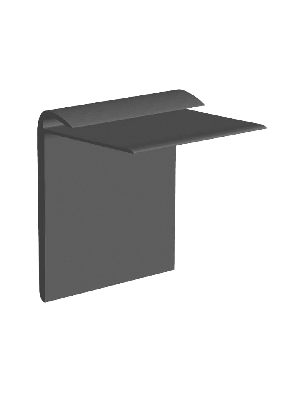 Core Flooring - Moyen nez de marche en vinyle #7 Charcoal - 3/16" (4.8 mm) x 1-1/2" x 12'