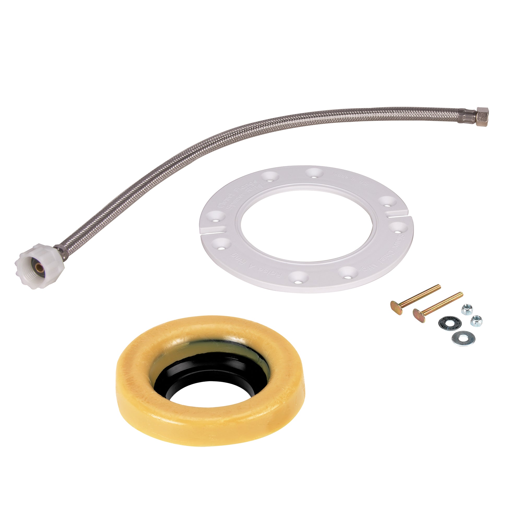 QEP - Kit d'installation de toilette