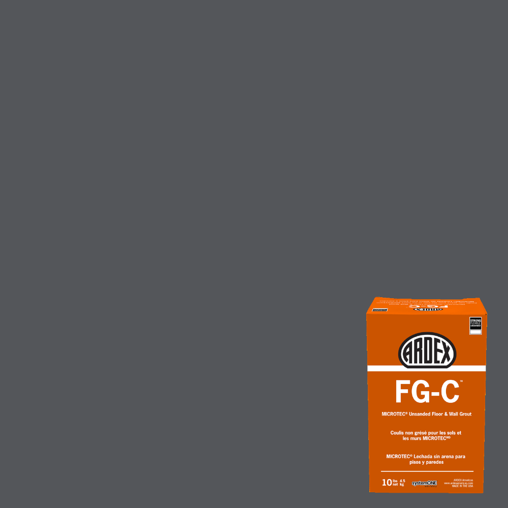 Ardex - FG-C MICROTEC Coulis sans sable - Gunmetal #45 - 10 lb