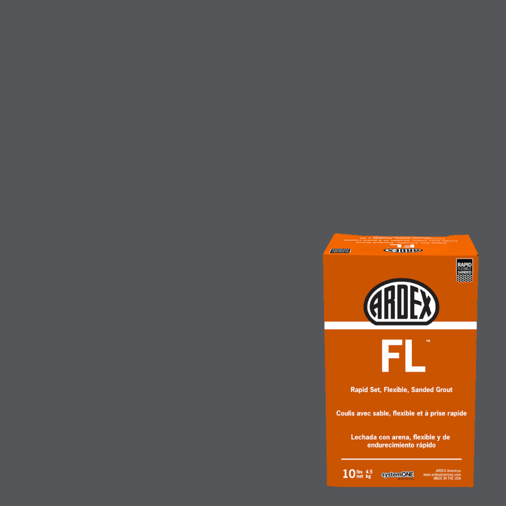 Ardex - FL Coulis flexible à prise rapide - Gunmetal #45 - 10 lb