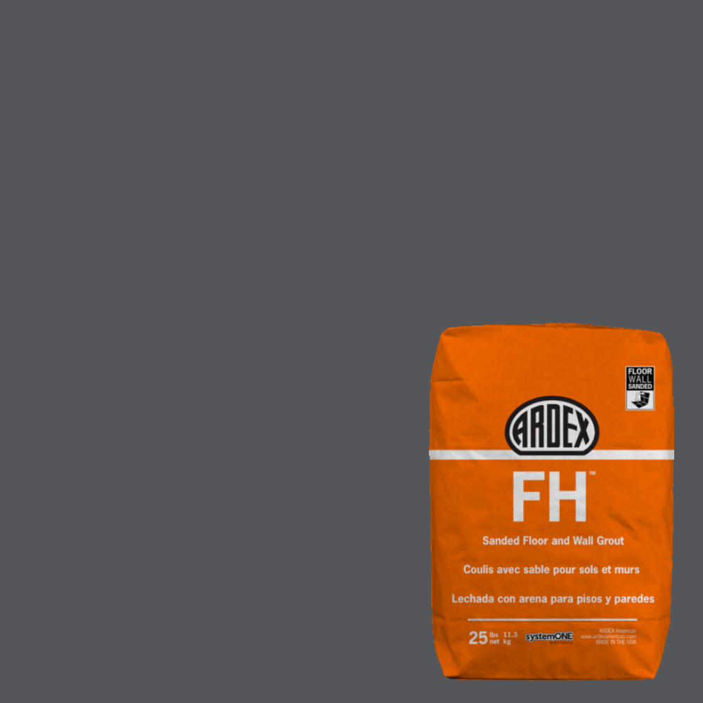 Ardex - FH Coulis avec sable pour sols et murs - Gunmetal #45 - 25 lb