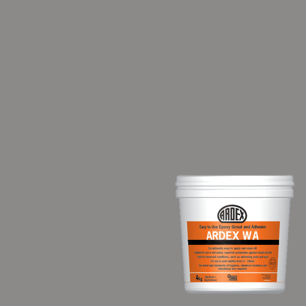Ardex - WA Coulis époxy haute performance 100%-solides - Battleship #43 - 4 kg