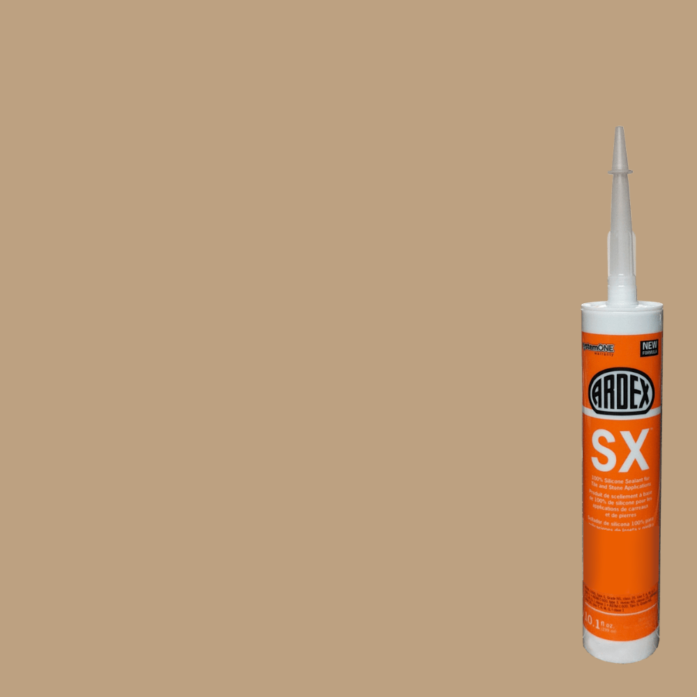 Ardex - SX Scellant 100%-silicone pour carreaux et pierres - Desert Sand #37 - 10.1 oz