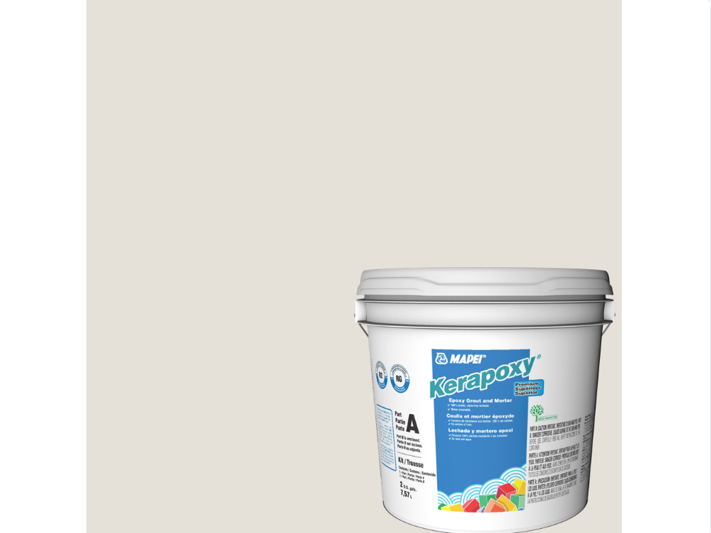 Kerapoxy #5220 Eggshell 7.57 L - Mapei Premium Epoxy Grout Kit ||390090121