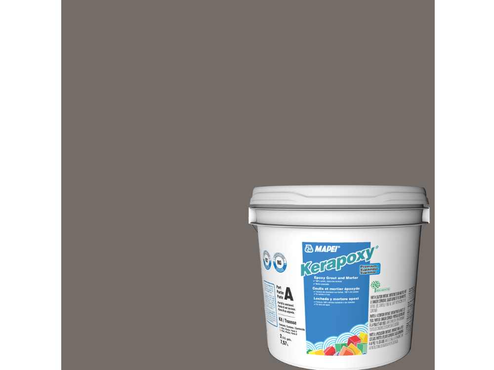 Kerapoxy #5009 Gray 7.57 L - Mapei Premium Epoxy Grout Kit ||3909901