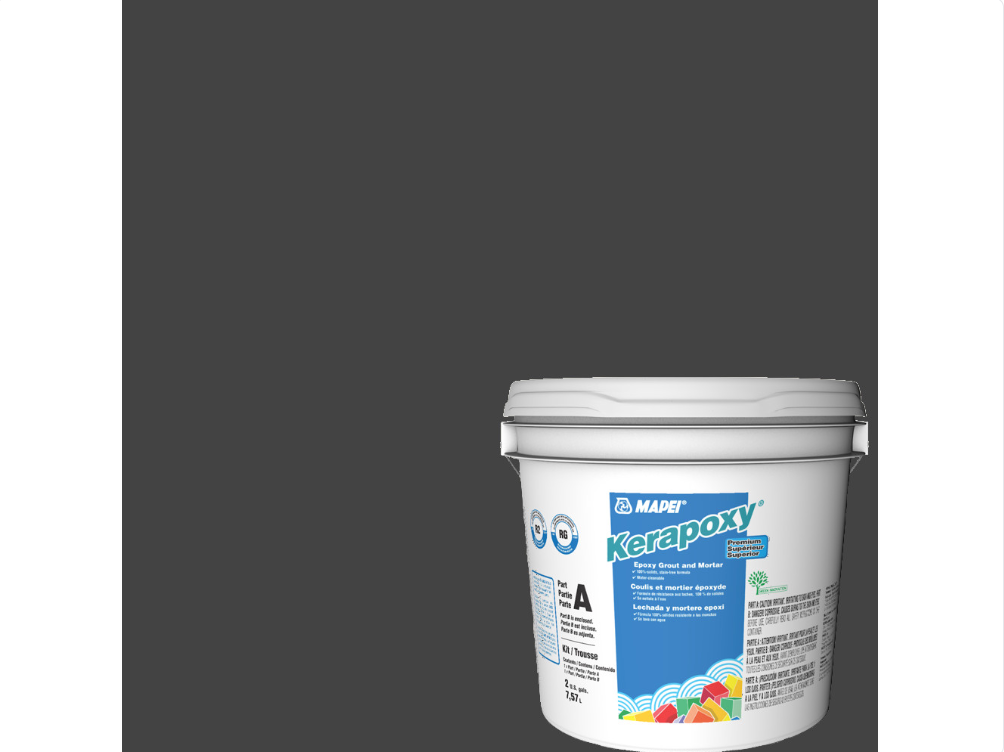 Kerapoxy #5010 Black 7.57 L - Mapei Premium Epoxy Grout Kit ||3910901