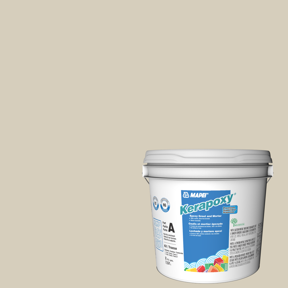 Mapei - Kerapoxy Kit Coulis époxy premium #5014 Biscuit 7.57 L