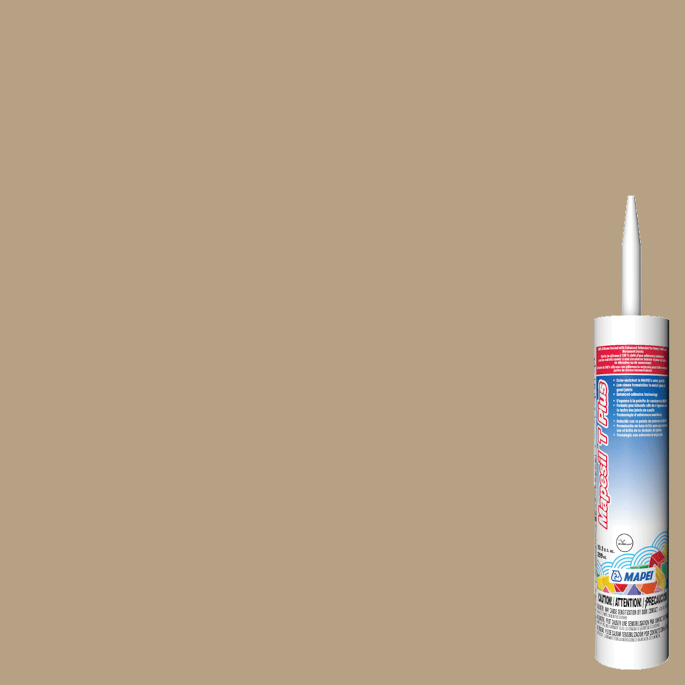 Mapei - Mapesil T Plus Silicone Sealant #5044 Amber Earth 299 ml ||3BU004491