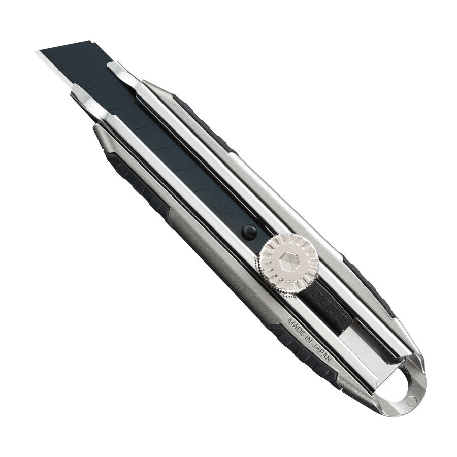 Olfa - Couteau utilitaire robuste en aluminium 18 mm