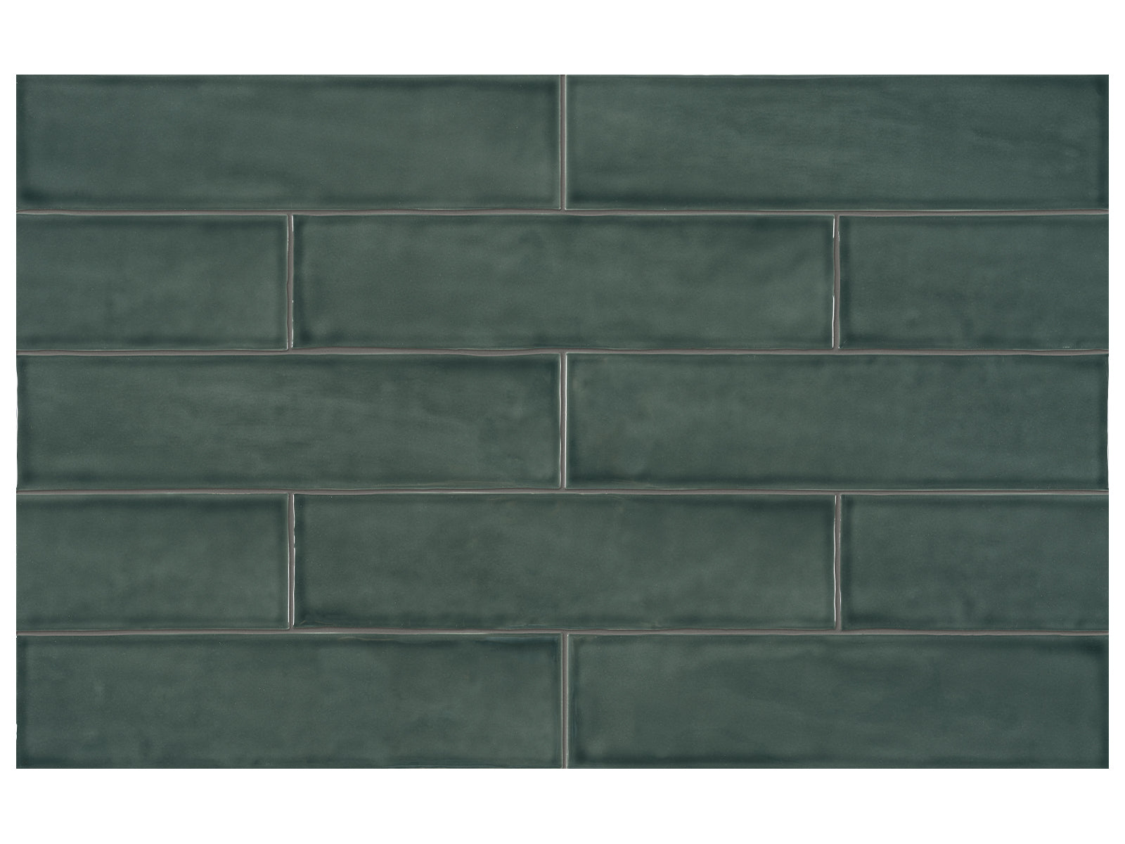Anatolia - Teramoda - Emerald - Tuile murale lustrée 7,5 x 30 cm (3 x 12 po) - Ceramed