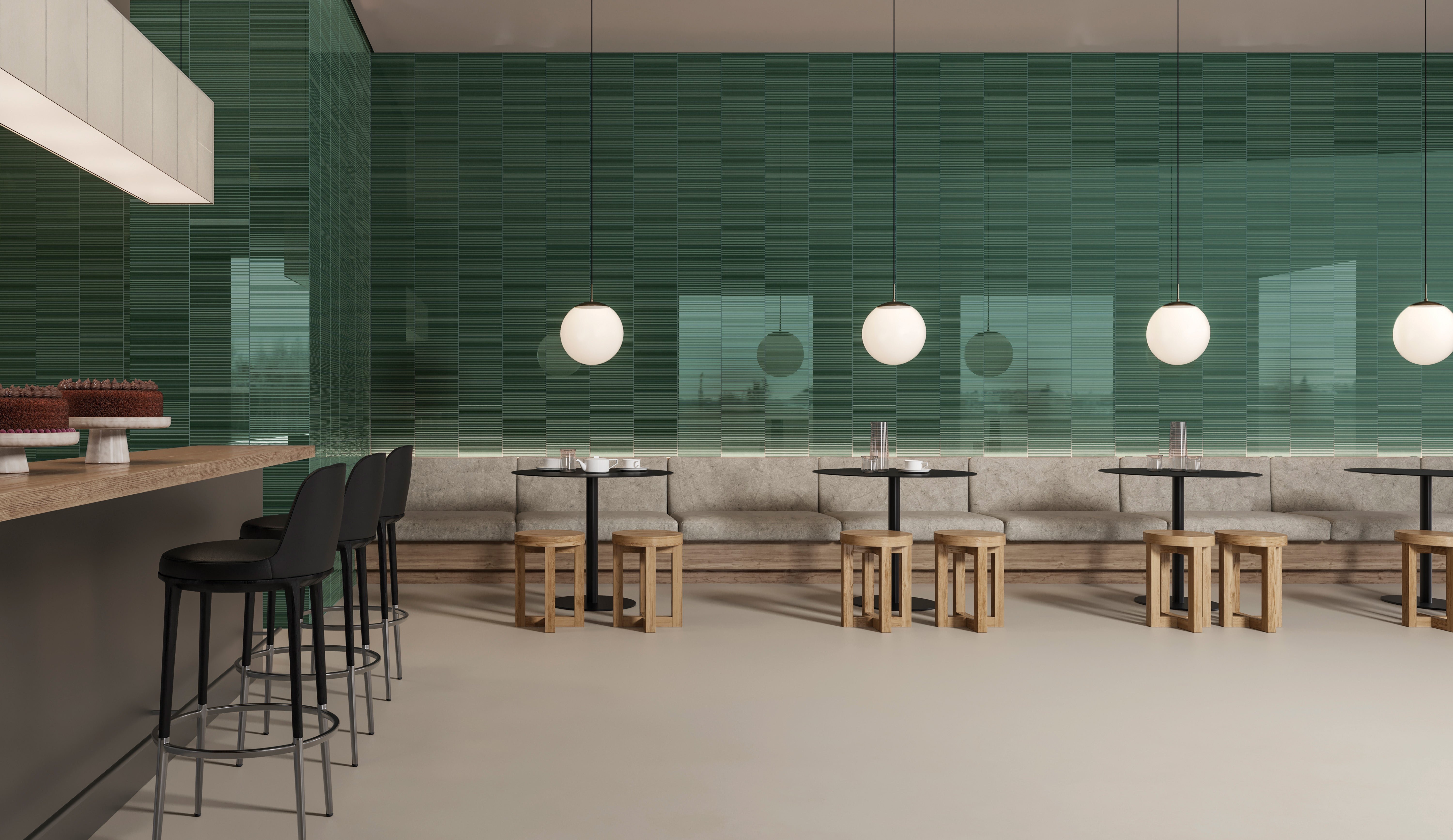 Anatolia - 3x12 Geometra Ivy Stone Glazed Ceramic ||4000-0305-0