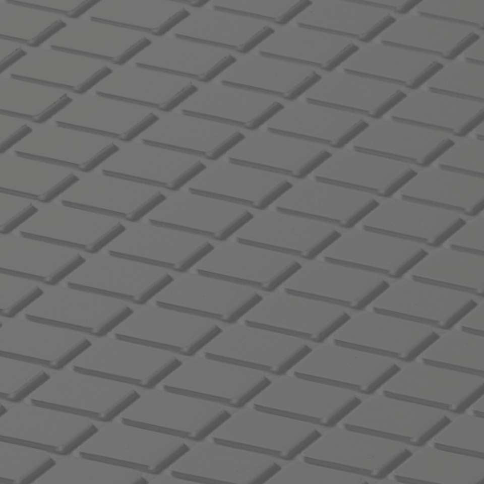 Tarkett - Solid Color - 1/8" Diamond Solid #20 Charcoal - Tuiles de 24" x 24"