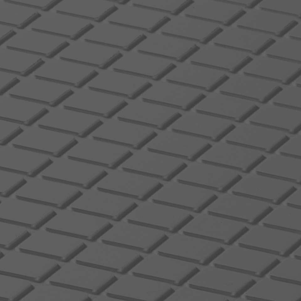 Tarkett - Solid Color - 1/8" Diamond Solid #40 Black - Tuiles de 24" x 24"