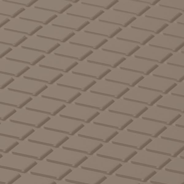 Tarkett - Tuiles de caoutchouc Solid Color Diamond #45 Sandalwood 24" x 24"