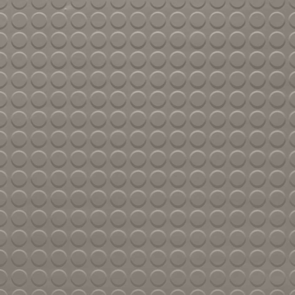 Tarkett - Solid Color - 1/8" Raised Round Solid #121 Cement - Tuiles de 24" x 24"