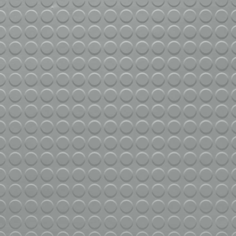 Tarkett - Solid Color - 1/8" Raised Round Solid #21 Platinum - Tuiles de 24" x 24"