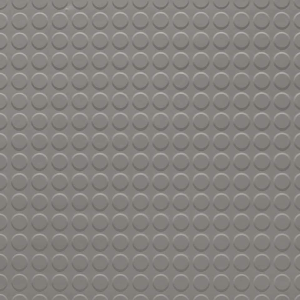 Tarkett - Solid Color - 1/8" Raised Round Solid #55 Silver Grey - Tuiles de 24" x 24"
