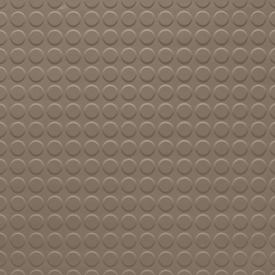 Tarkett - Solid Color - 1/8" Raised Round Solid #TA1 Tannery - Tuiles de 24" x 24"