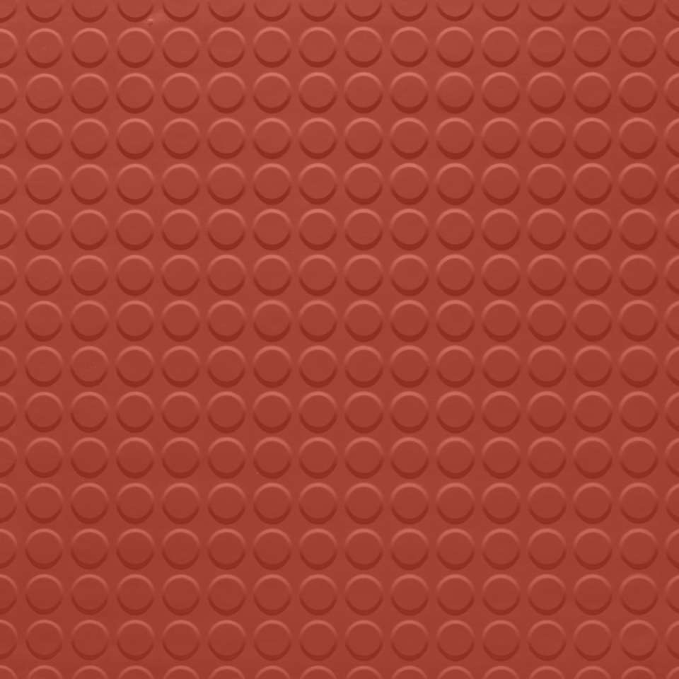 Tarkett - Solid Color - 1/8" Raised Round Solid #TG8 Spicy Chip - Tuiles de 24" x 24"