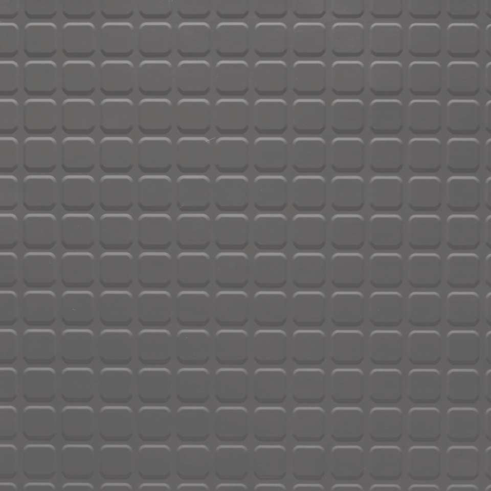 Tarkett - Solid Color - 1/8" Raised Square Solid #48 Grey - Tuiles de 24" x 24"