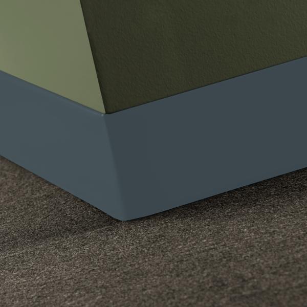 Tarkett - Caoutchouc Baseworks Thermoset #92 Blue Lagoon sans pied base murale 2.5" x 120'