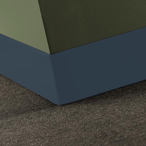 Tarkett - Caoutchouc Baseworks Thermoset #18 Navy Blue sans pied base murale 4" x 120'