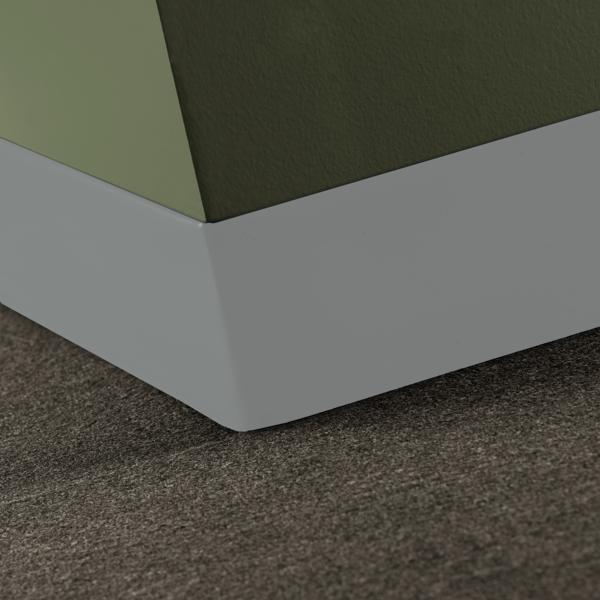 Tarkett - Caoutchouc Baseworks Thermoset #38 Pewter sans pied base murale 4" x 120'