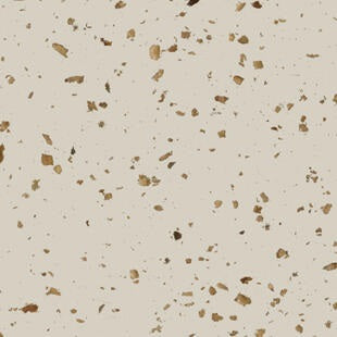 Tarkett - Tuiles de caoutchouc Eco-Naturals Corktones 1/8" Hammered Corktones #22 Pearl 24" x 24"