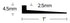 Futura Transitions - Transition métallique LVT No-Lip Ramp 2.5mm Silver