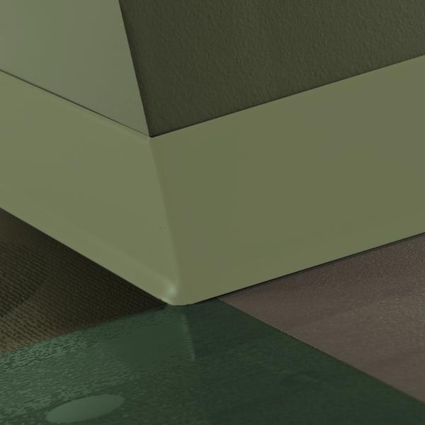 Tarkett - Plinthe en vinyle Cove Traditional Vinyl #VN3 Gecko 4" x 120'