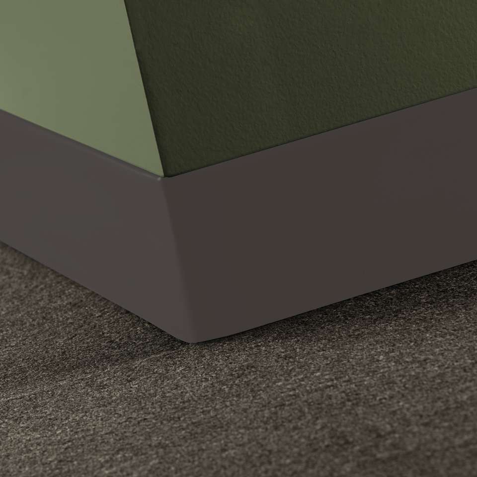 Tarkett - Vinyle Traditionnel 5/64" (type TV) - CBT 167 4 X 120 .080 TOELESS Traditional Vinyl 4" .080 Toeless #167 Fudge - Wallbase 120'