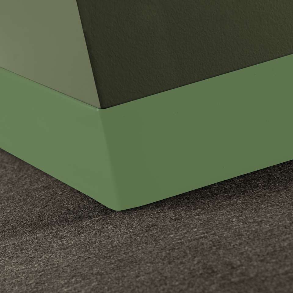 Tarkett - Vinyle Traditionnel 5/64" (type TV) - CBT TH1 4 X 120 .080 TOELESS Traditional Vinyl 4" .080 Toeless #TH1 Glenhaven - Wallbase 120'