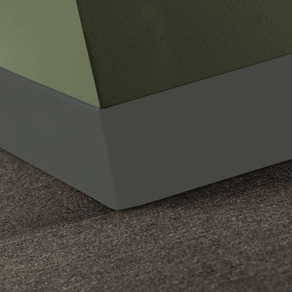 Tarkett - Vinyle traditionnel 1/8" (type TV) - 4" Toeless #TA4 Gateway - Wallbase 120'