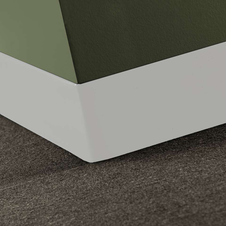 Tarkett - Vinyle traditionnel 1/8" (type TV) - 4" Toeless #TB3 Dover - Wallbase 120'