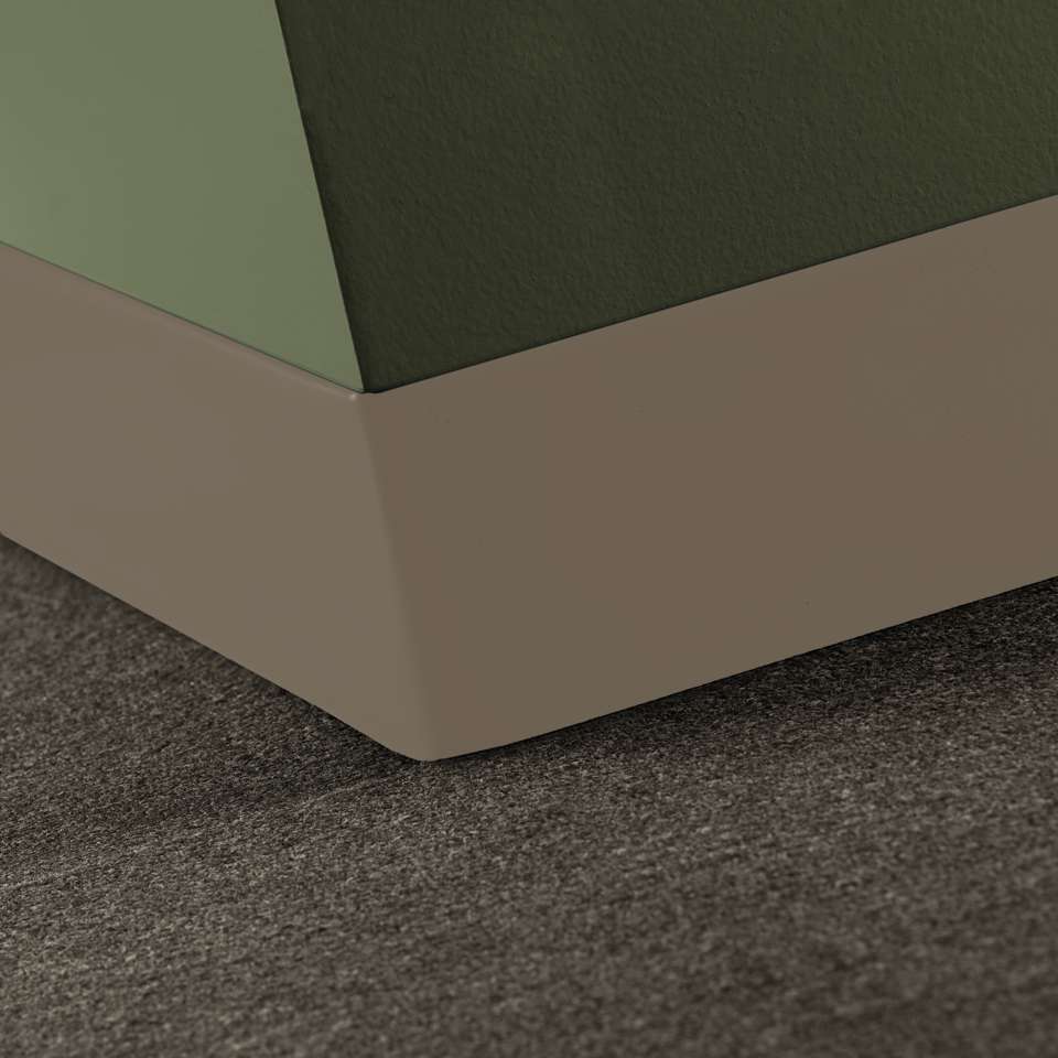 Tarkett - Vinyle Traditionnel 5/64" (type TV) - CBT 150 6 X 120 .080 TOELESS Traditional Vinyl 6" .080 Toeless #150 Wetlands - Wallbase 120'