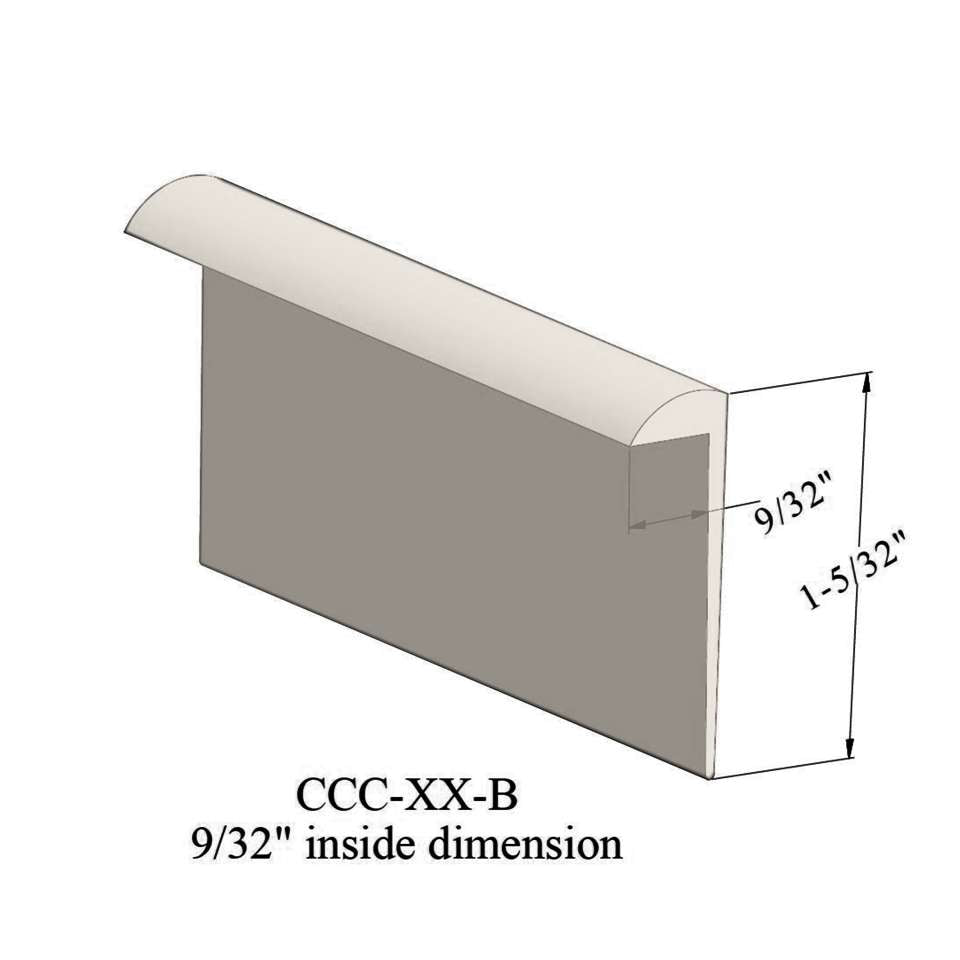Tarkett - Cove Caps - CCC 01 B For 1/4" materials #1 Snow White 12'