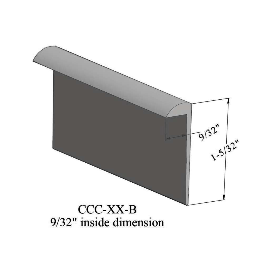 Tarkett - Cove Caps - CCC 48 B For 1/4" materials #48 Grey 12'