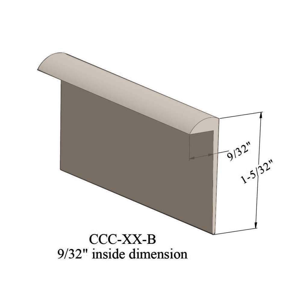 Tarkett - Cove Caps - CCC 49 B For 1/4" materials #49 Beige 12'